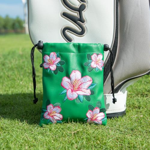Golf Valuables Pouch Bag with Drawstrings Closure - Image 4