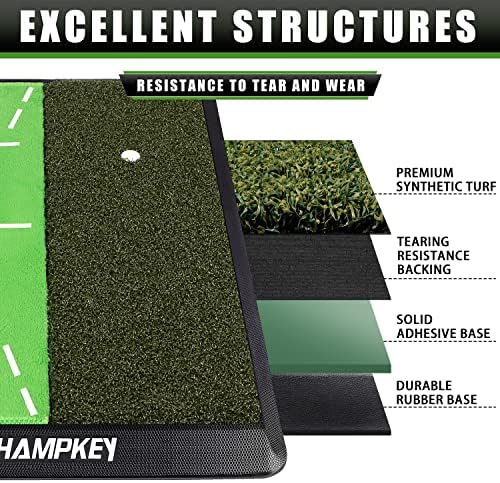 CHAMPKEY Heavy-Duty Golf Hitting Mat - Image 2
