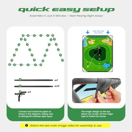 72" x 58" Battle Golf Chipping Game - Image 5