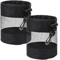 JJUNW 2 Pcs Golf Balls Storage Bag, Nylon Mesh Golf Ball Bags, Golf Pouch Bags by Unknown