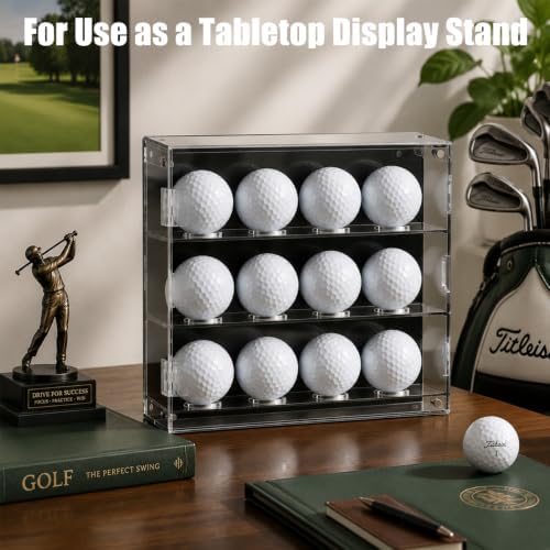 Golf Ball Display Case with Door - Image 6