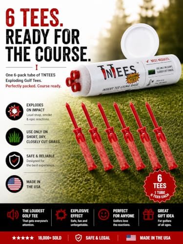 TNTees Loud Bang Novelty Golf Tees - Image 4
