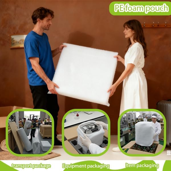 10 Pack 24x28in Cushion Foam Pouches Moving Packaging Supplies Shockproof