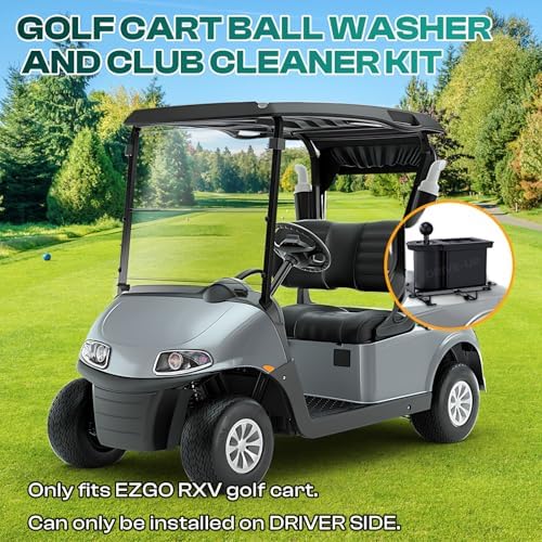 DRIVE UP Golf Cart Ball Washer and Club Head Cleaner Kit, Suitable - Image 7