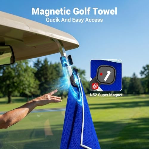4-in-1 Magnetic Golf Towel - Image 4