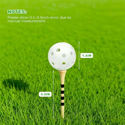 26 Pack Practice Golf Balls, 41mm Hollow Airflow Plastic Golf Balls - Image 2