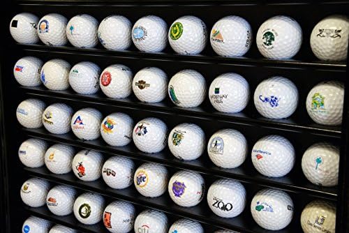 70 Golf Ball Display Case Cabinet Wall Rack Holder w/98% UV Protection Lockable - Image 4