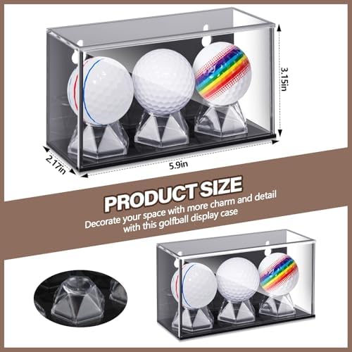 Lineshading Baseball Golf Ball Display Case - Image 2