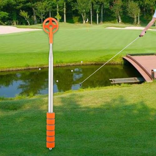harayaa Golf Ball Retriever Telescopic Picker Tube Stainless Steel Grabber Tool - Image 4