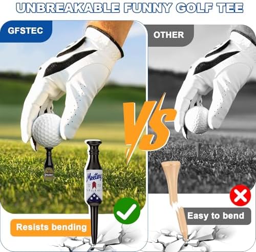 Beer Bottle Golf Tees, Virtually Unbreakable and Recyclable Plastic Golf Tee - Image 3