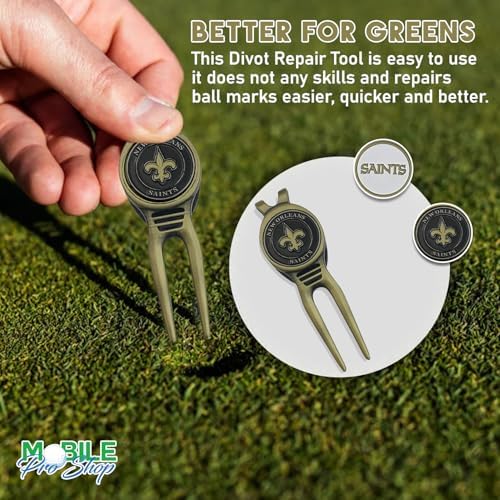 Divot Repair Tool with Double-Sided Removable Magnetic Ball Marker - Image 6