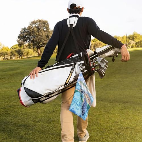 Sea Turtle Golf Towel Microfiber - Image 7