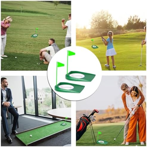 opasyo Putting Green Indoor Set 2pcs Golf Putting Cup - Image 7