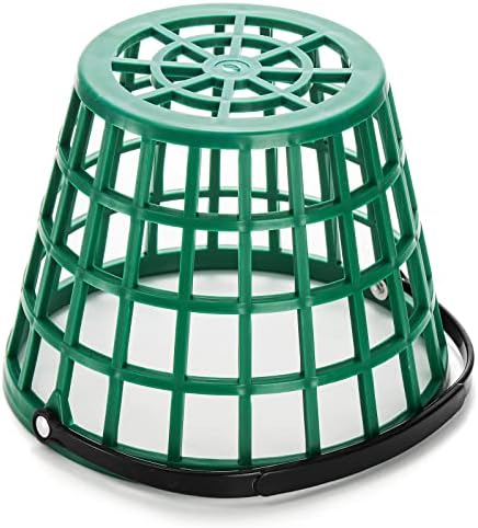 Bekith 2 Pack Plastic Golf Ball Basket, Golfball Container Ball Bucket - Image 4