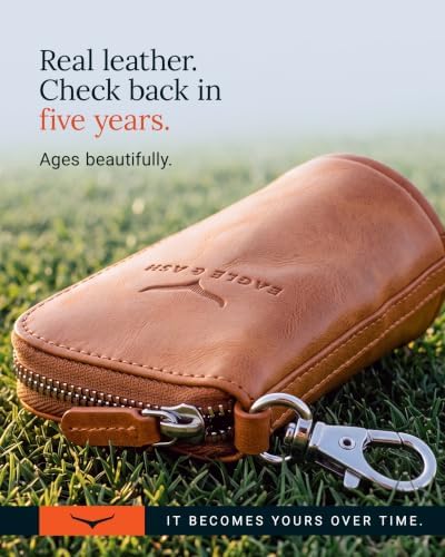 Leather Golf Tee Bag, Valuables Pouch - Image 2