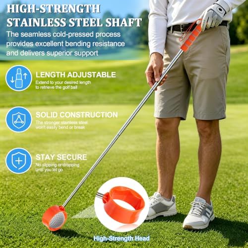 Double Sided Golf Ball Retriever Telescopic - Image 4