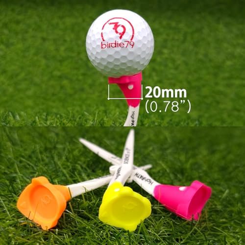 BIRDIE79 High Path Golf Tees, 5° Launch, Adjustable Height, 9 Pack - Image 5