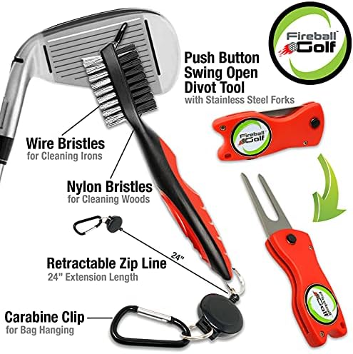 Fireball Golf Towel Gifts and Accessories Set - Image 4