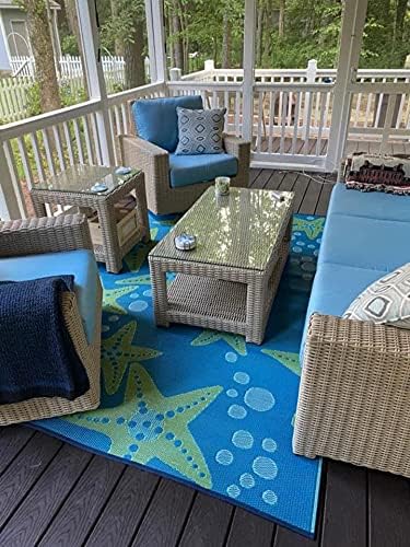 Mad Mats Outdoor Rug, Reversible Plastic Mat - Image 4