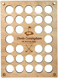 Torched Golf Ball Display Holder Collector’s Case Holds 30 Golf Balls Wall by TorchedProducts