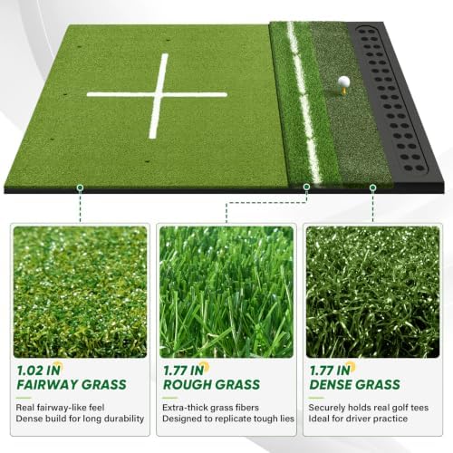 Golf Mat 5.2x4FT & 6x4FT 26-45MM Thick - Image 3