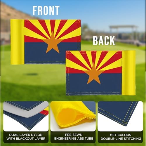 Arizona State Mini Golf Flag, 6 x 8 in - Image 4