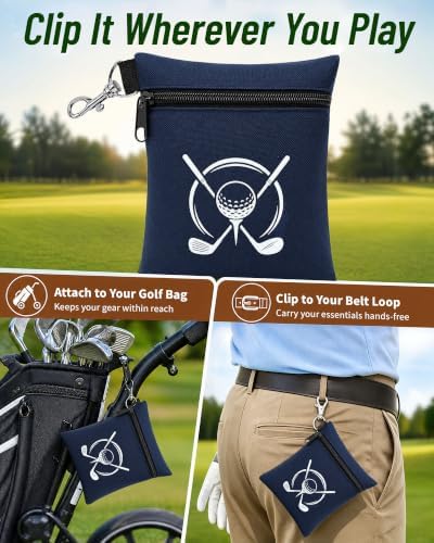 Golf Tee Bag, Golf Tee Pouch - Image 5