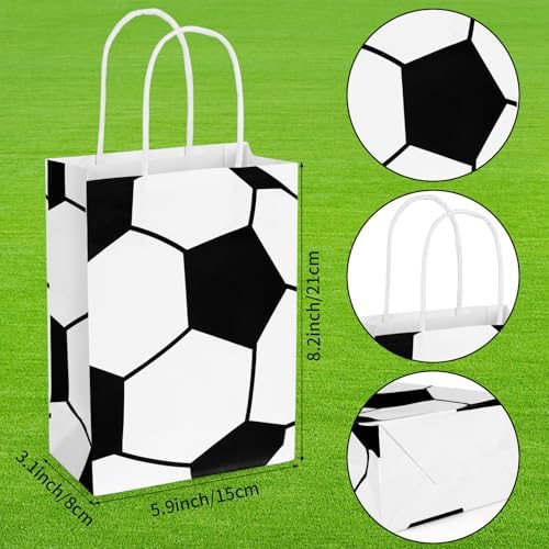 Hxezoc 12 Pieces Soccer Goodie Bags - Image 2