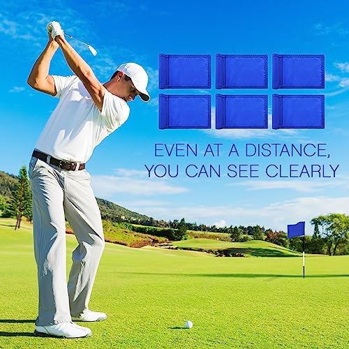 Oudain 6 Pcs Golf Putting Green Flags - Image 6