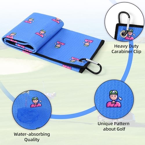 Mile High Life Printed Golf Towel, Brush Tool Kit, Divot Repair Tool, - Image 3