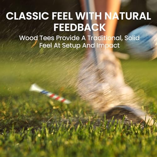 FINGER TEN Golf Tees Wood Bulk - Image 5