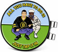 Ultimate Happy and Chubbs Gilmore Golf Ball Marker and Magnetic Hat Clip by K9King