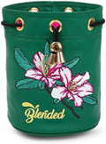 Golf Valuables Pouch, Bucket Waist Design Golf Pouch Bag Azalea Embroidery Tee by BAIRBREGOLF