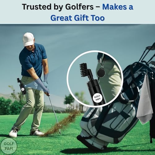 Golf Club Cleaner Brush Kit – Golf Club Cleaning Accessories Include Spray - Image 3