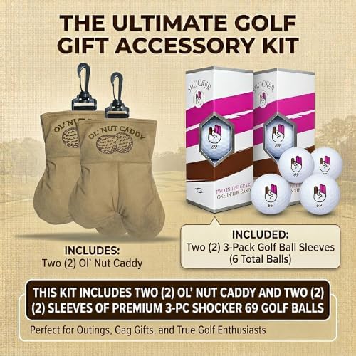 Funny Nut Caddy Blue 69 Golf Ball Holder - Image 2