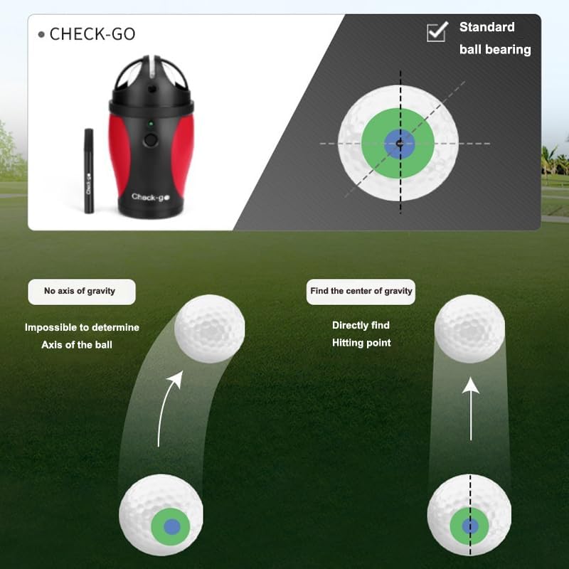Golf Ball Line Marker Tool Electric Scriber，Electric Finds Center Alignment - Image 2