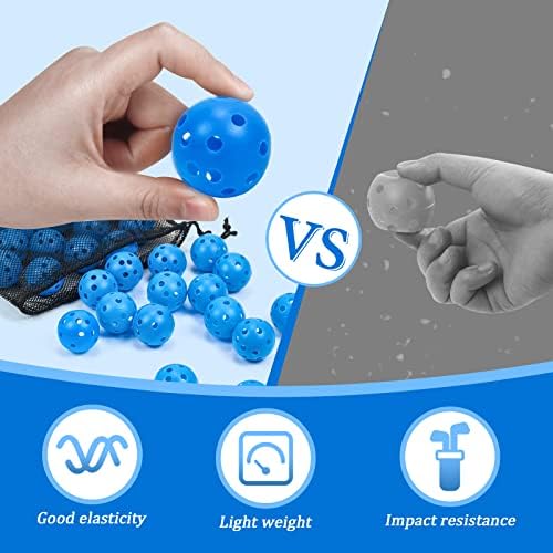 Plastic Golf Balls Practice Limited Flight Golf Training Ball Hollow Swing - Image 5