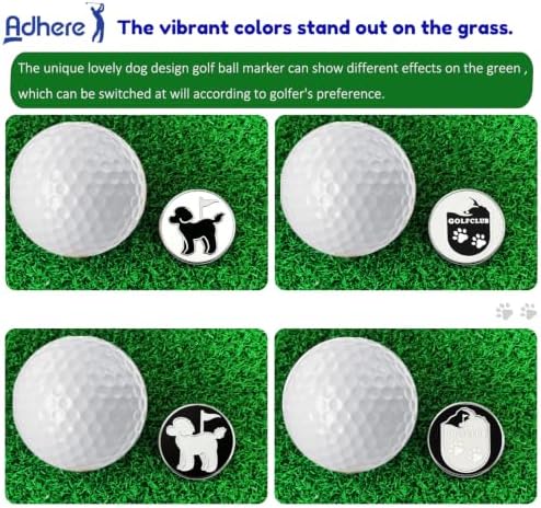 Adhere Golf Ball Markers with Strong Magnetic Hat Clip - Image 5