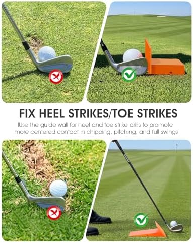 Impact Position Golf Swing Trainer, Golf Impact Training Wedge - Image 4