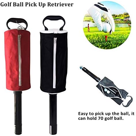 Golf Ball Retriever Portable Pocket Shagger Storage Pick up Shag Bag - Image 4