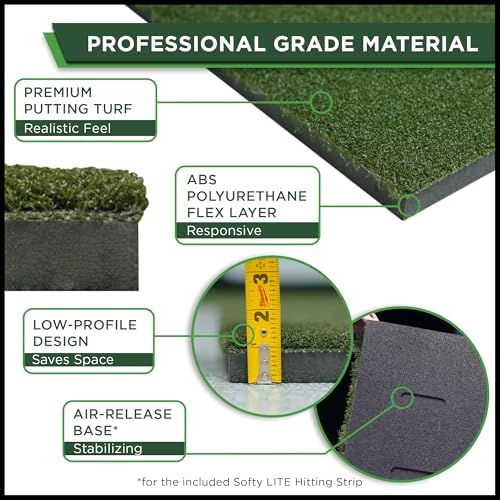 The Indoor Golf Shop SIGPRO Softy LITE Golf Mat - Image 3