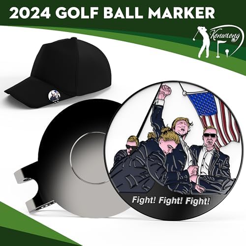 Funny Golf Ball Marker Magnetic Hat Clip - Image 2