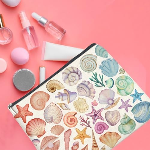 Colorful Ocean Seashell Starfish Makeup Bag Gifts - Image 5