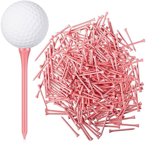 Jenaai 200 Pcs Golf Tees Bamboo Golf Tees by Jenaai