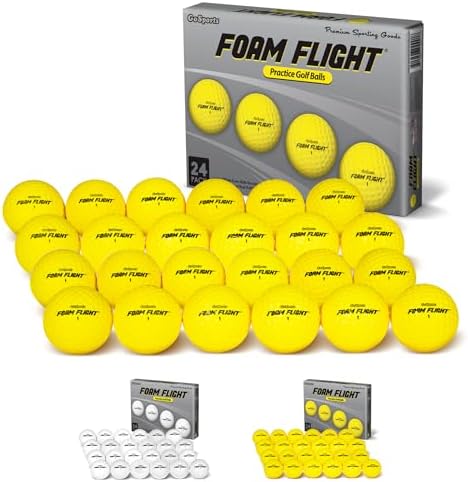 GoSports Foam Flight Practice Golf Balls by Unknown