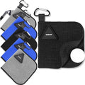 Batiyeer 6 Pack Small Golf Towels by Batiyeer