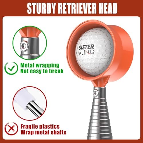 Telescopic Golf Ball Retriever-Picker Upper-Grabber-for Water - Image 3