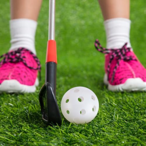 SOLUSTRE Perforated Plastic Practice Balls Xmas 24pcs Hollow Training Golf - Image 4