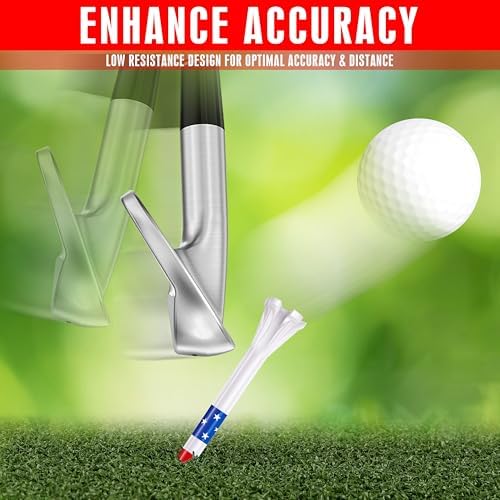 CHAMPKEY 5-Prong Plastic Golf Tees 120 Pack - Image 7