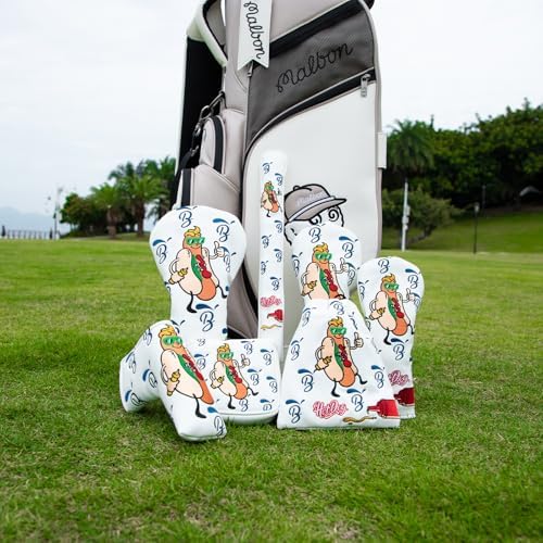 Golf Valuables Pouch, Hot Dog Golf Pouch Bag - Image 6